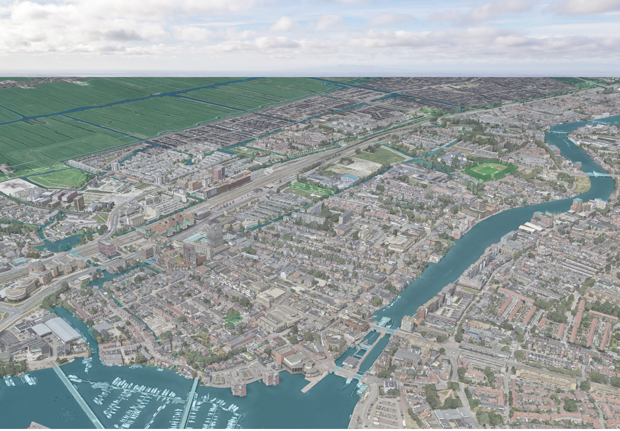 Toekomstbeeld Zaandam Centrum en schil