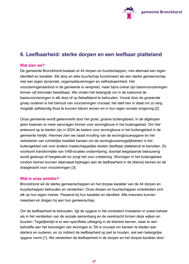 Volkshuisvestingsprogramma Bronckhorst